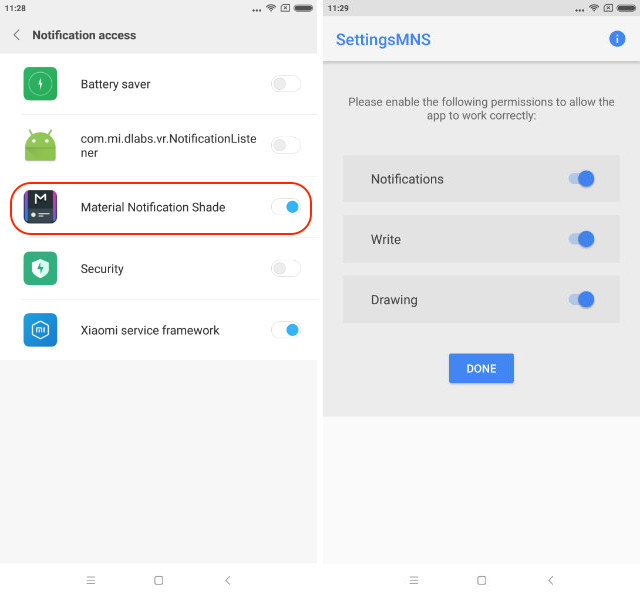 Get Stock Android-like Notification Center in MIUI step 3