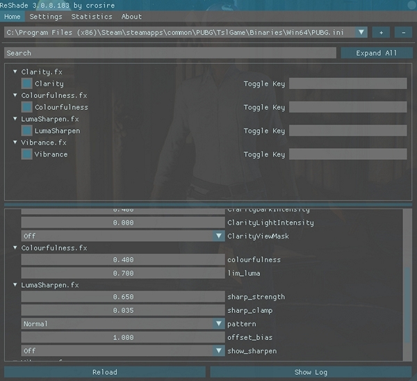 ReShade Configuration