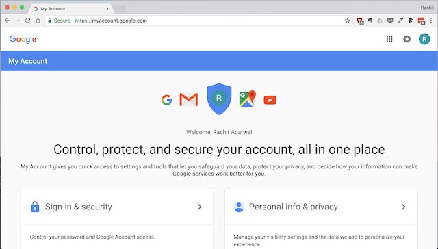 Setting Up Google Prompt For Two-Factor Authentication - step 1