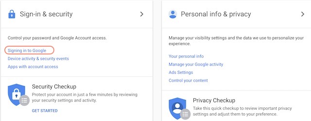 Setting Up Google Prompt For Two-Factor Authentication - step 2