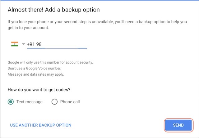 Setting Up Google Prompt For Two-Factor Authentication - step 5