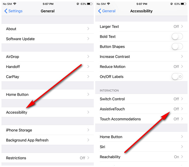 How to Turn Off iPhone Without Using Power Button in iOS 11