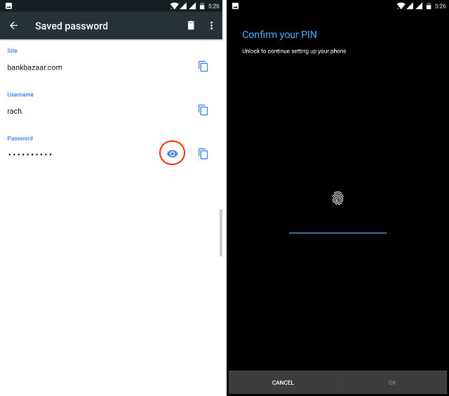 How to View Saved Passwords in Chrome on Android | Beebom