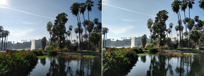 Google Camera HDR (left) and OnePlus 5T HDR (right)