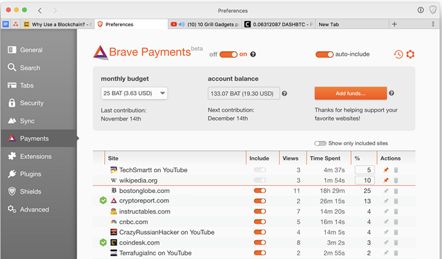 Meet Brave Browser: The Software That Lets You Donate Money Directly to YouTubers
