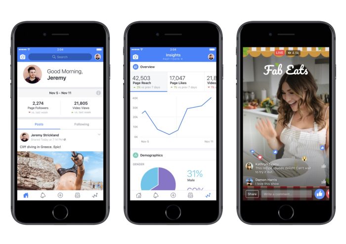 Facebook Takes On YouTube With Its Facebook Creator App