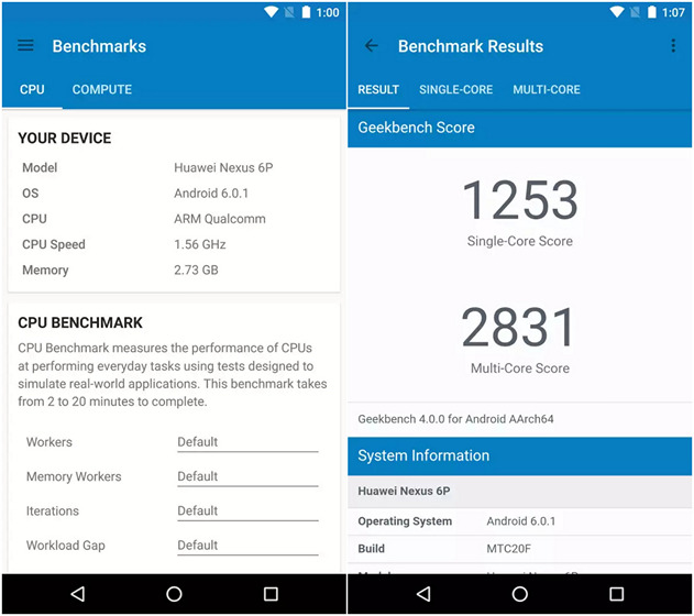 Popular Benchmarking App Geekbench 4 Pro is Free on the Play Store Right Now