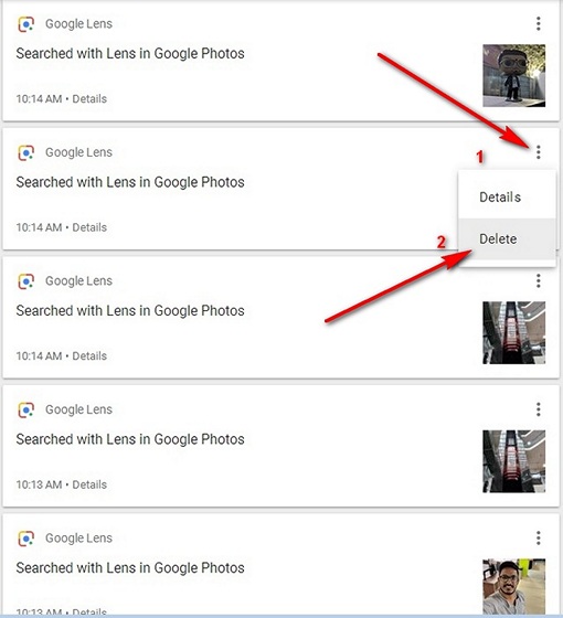 Come eliminare l'attività di Google Lens (guida)