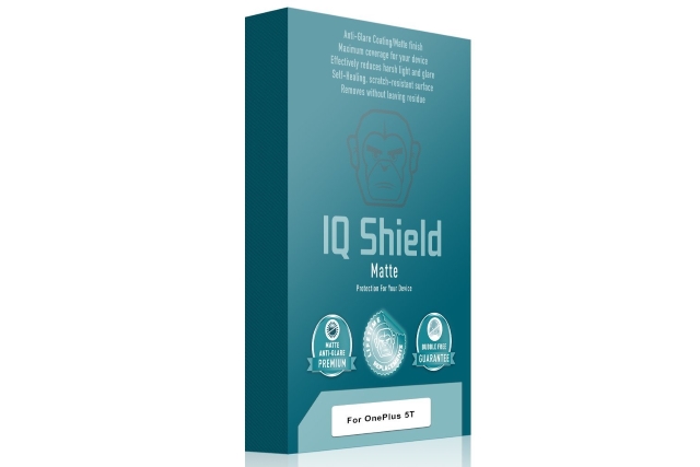 IQShield OnePlus 5T Matte Screen Protector