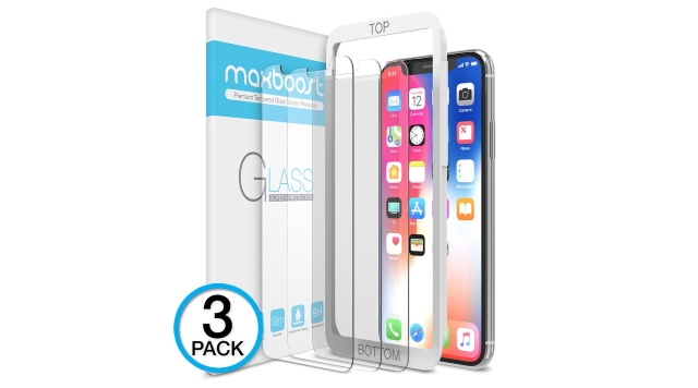 Maxboost iPhone X Tempered Glass Screen Protector