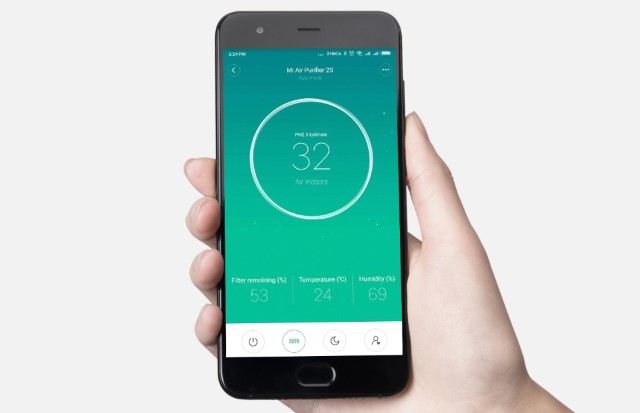 Mi Air Purifier 2S Smartphone control
