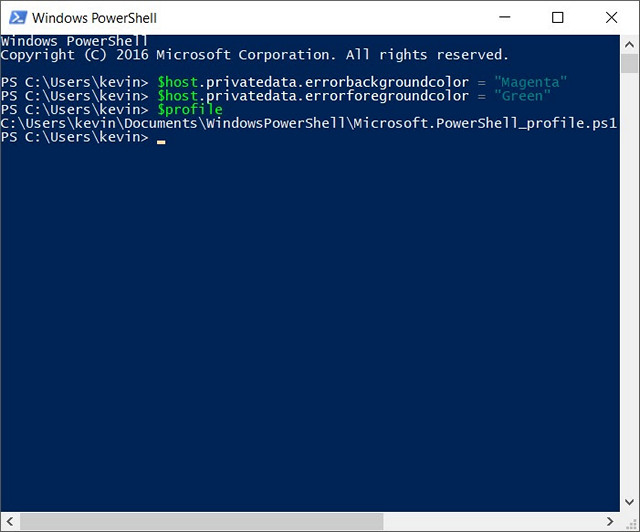 How to Change Windows PowerShell Color Scheme on Windows 10