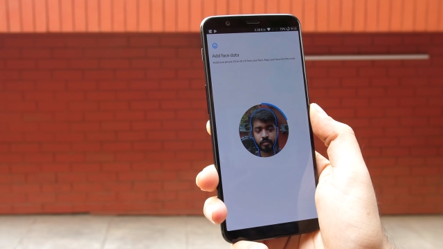 OnePlus 5T Face Unlock Add Face