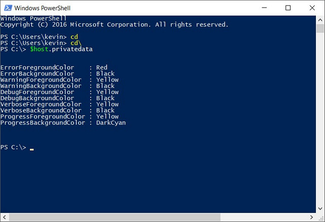 How to Change Windows PowerShell Color Scheme on Windows 10
