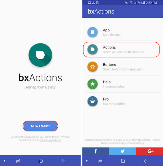 Remap The Bixby Button - Blocking Mode - Step 3