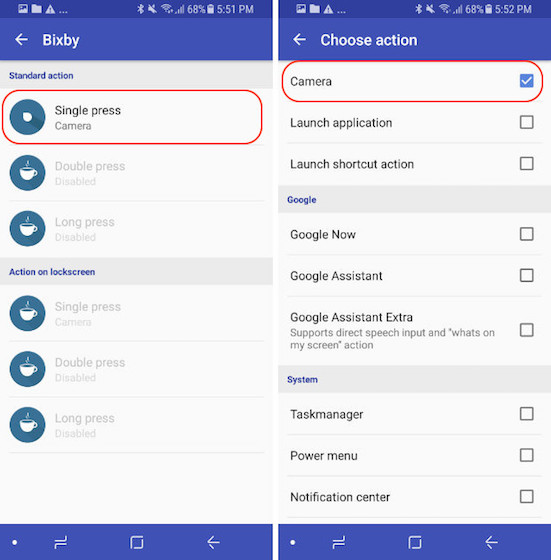 Bixby Düğmesini Yeniden Eşleyin - Kontrol Modu - Adım 12