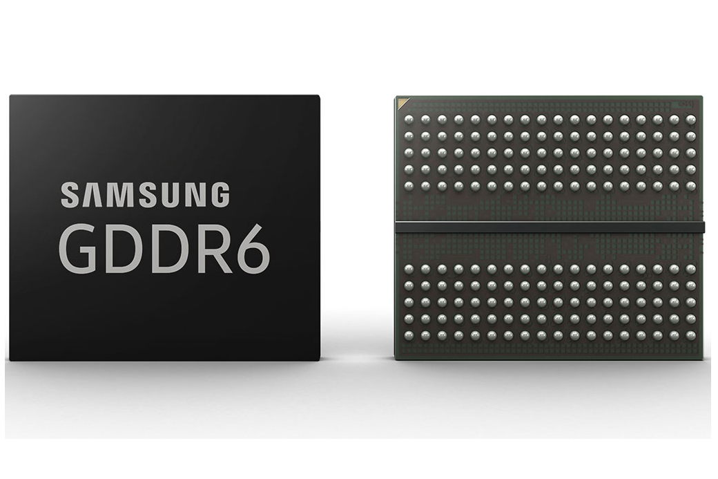 Samsung GDDR6 Memory official KK