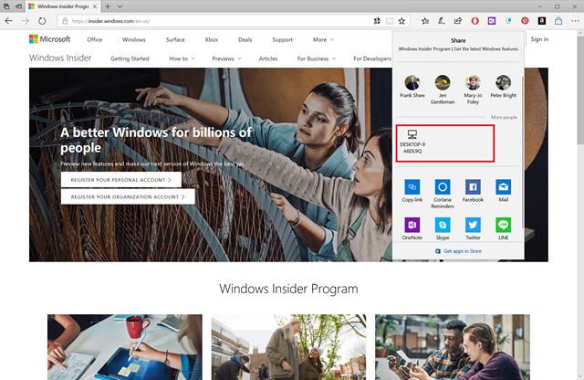 Windows 10’s Latest Build Has an AirDrop-like Feature Called ‘Near Share’