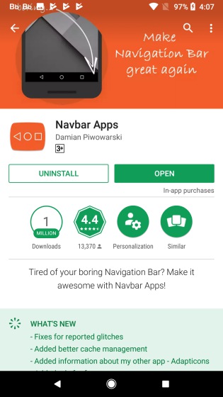 navbar apps
