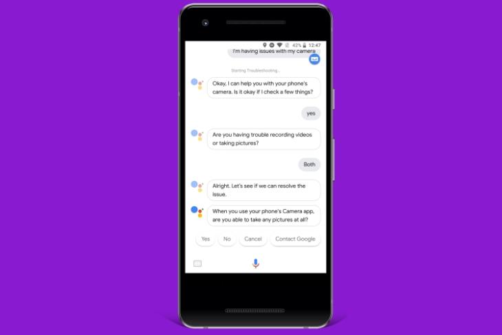 google assistant troubleshoot