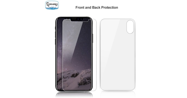 iPhone X Front and Back Screen Protector