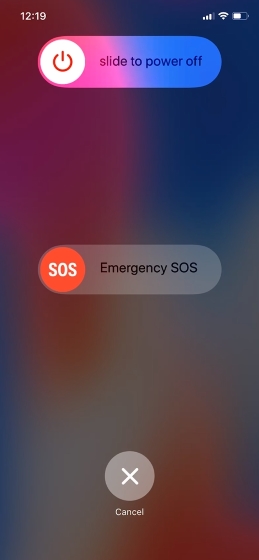 iPhone X Turn Off Screen