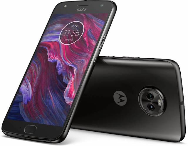 moto x4 front and back