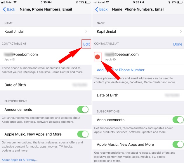 iCloud Email - How to Reset/Change iCloud Email