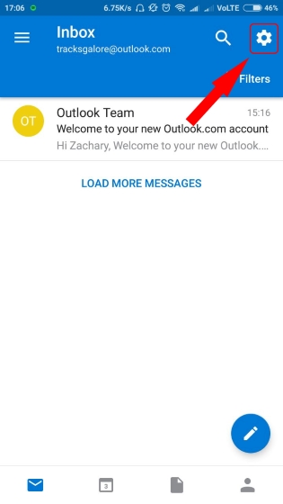 microsoft outlook app out of office