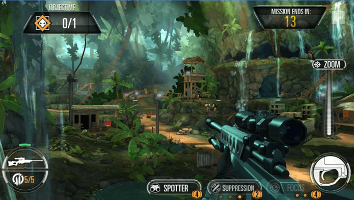 Game Perang Offline Terbaik Android Sniper X With Jason Statham