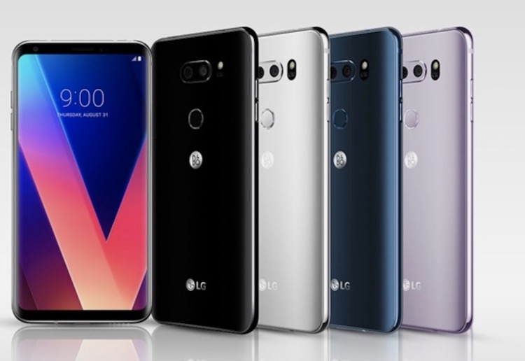 Catálogo smartphones LG 2018