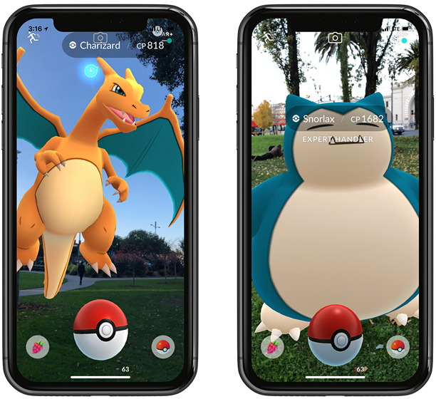 Apple ARKit and Pokemon Go Partner to Bring AR+ Mode For iOS Devices