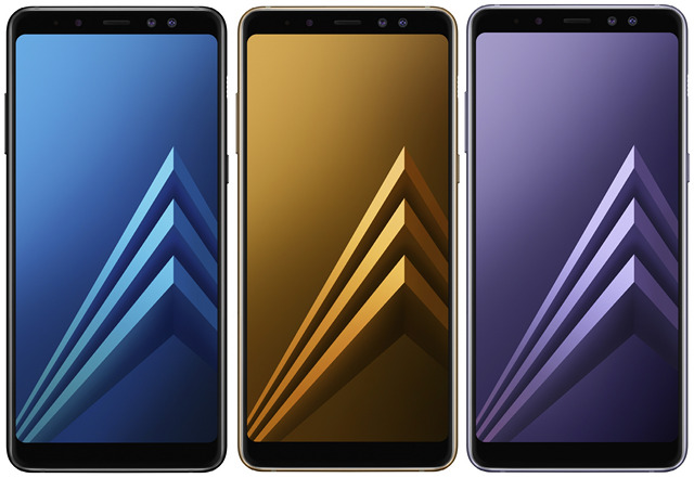 The New Galaxy A8 and Galaxy A8+ Have Dual Front Cameras and Infinity Displays
