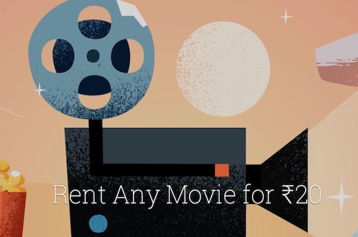Google Play Movies Offering Special Christmas offer for India Movie rentals for Rs 20