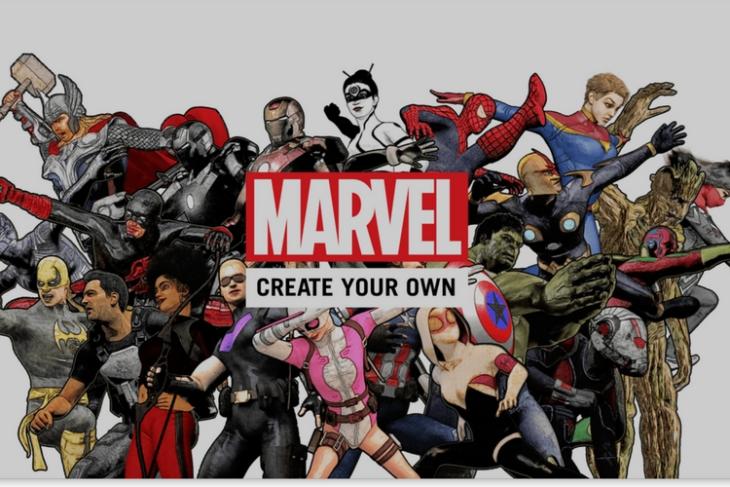 Marvel Launches Create Your Own Comics App