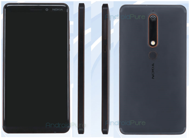 Nokia 6 (2018) TENAA, Courtesy: Android Pure