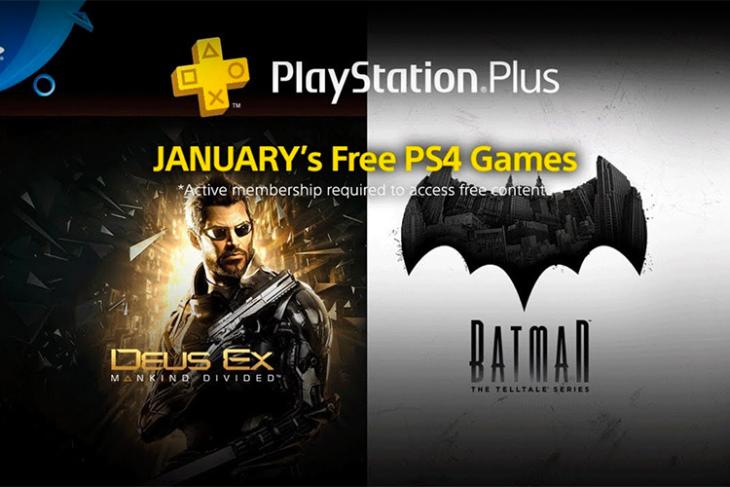 PlayStation Plus Games for January 2018 Announced