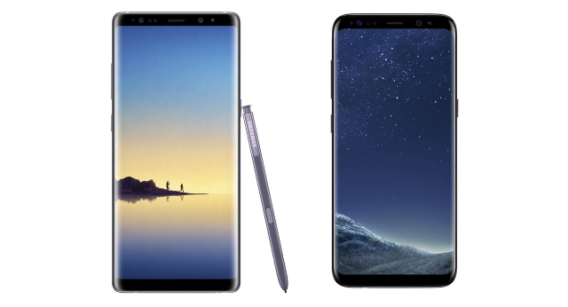 Samsung Galaxy S8 and Galaxy Note 8