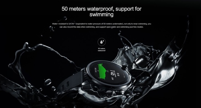 Xiaomi amazfit deals pace swimming