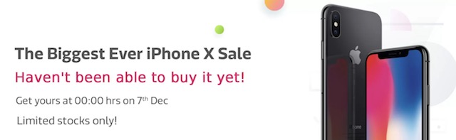 flipkart iPhone X offers