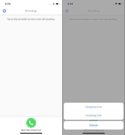 1. Rev Call Pro-أفضل 10 تطبيقات لتسجيل المكالمات لـ iPhone 