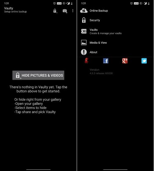 5. Aplikasi Sembunyikan Foto dan Video Android _ Video - Vaulty