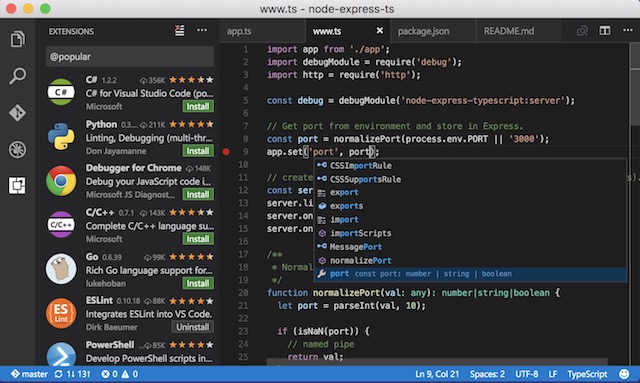 9. Visual Studio Code