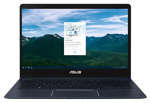 Asus Showcases Alexa Integration For Laptops at CES 2018 