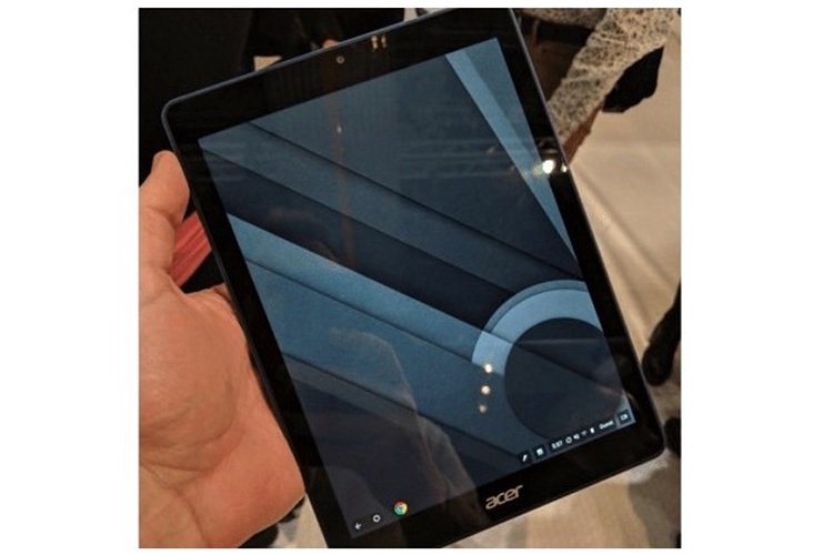 Acer Chrome OS Tablet leak BETT 2018 website