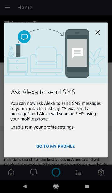 Alexa Text messages