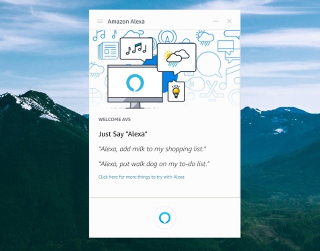 Alexa on Windows 10