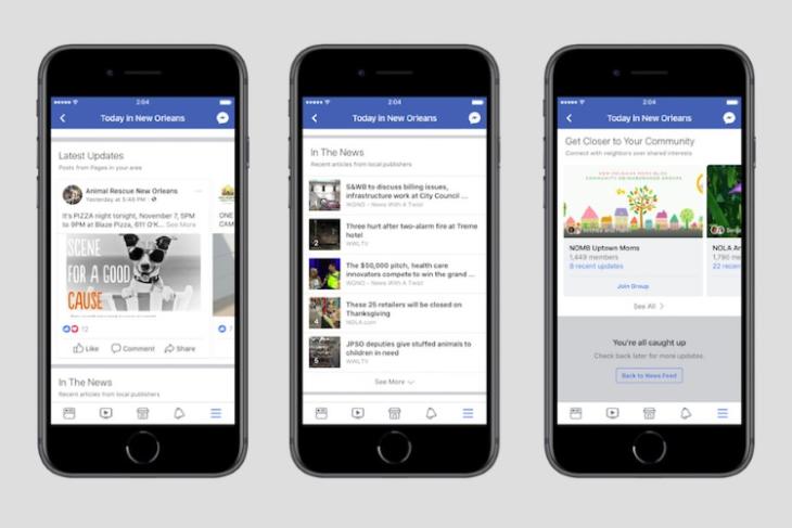 Facebook Today In Featured