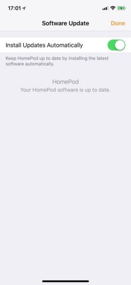 Apple Will Roll-out HomePod’s Software Updates Over-the-Air