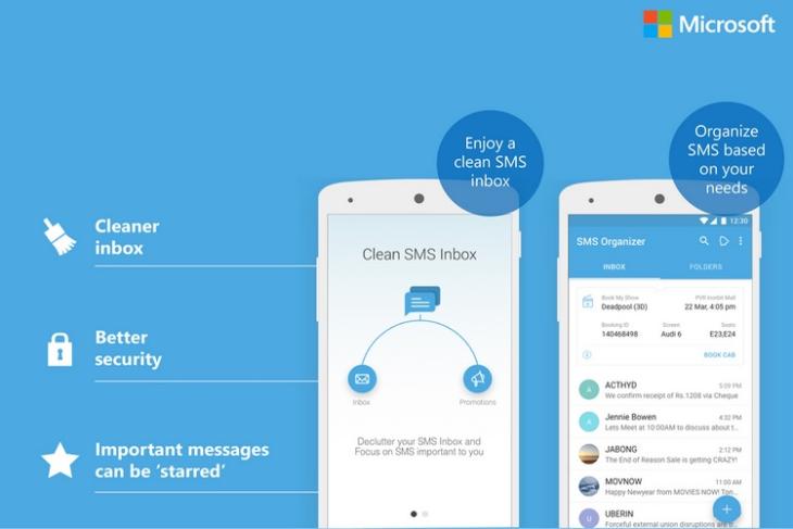 Microsoft's SMS Organizer